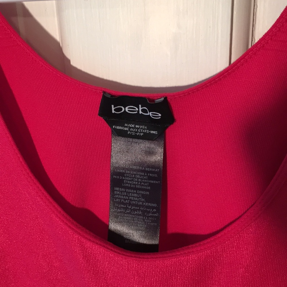 Super sexy fitted Bebe dress size small - Picture 5 of 5